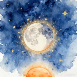 星星太阳绕月芒①（男声）