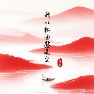 我以杯酒慰风尘