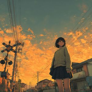 夕陽は明日への希望