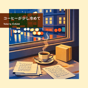 コーヒーが少し冷めて