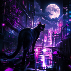 黒猫ランデブー
