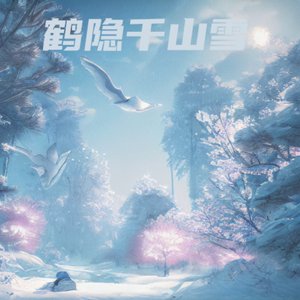鹤隐千山雪