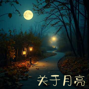 月亮寂寞的挂在天上（女声）