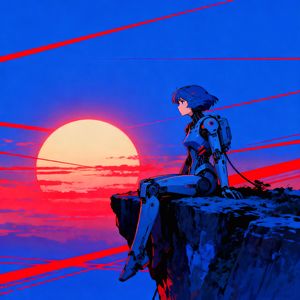 The last kiss of light