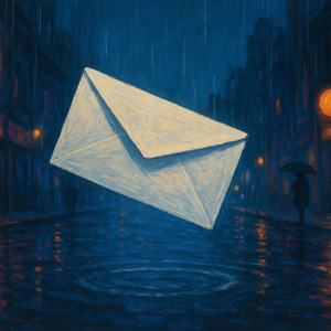 夜明け前の手紙