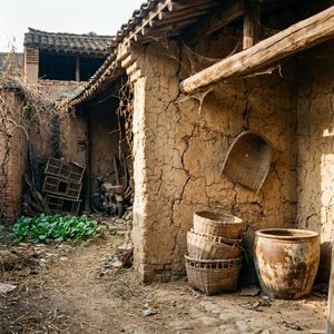 老屋的光影