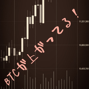 ビットコインが下がってる！