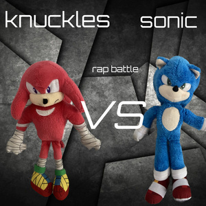 sonic vs knuckles rap battle