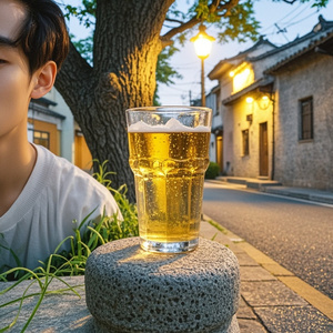 晚风碰酒杯