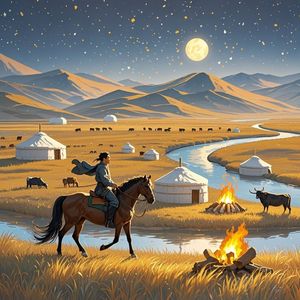 草原秋歌-鼓鸣酷耀