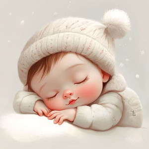 婴儿催眠摇篮曲 (子宫胎心声+羊水声)