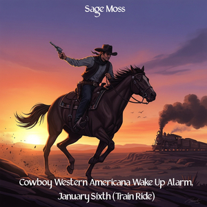 Cowboy Western Americana Wake Up Alarm, January Sixth (Train Ride) (Instrumental Country Pedal Steel Guitar and Fiddle Alternate Version)