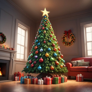 I want a tree for Christmas