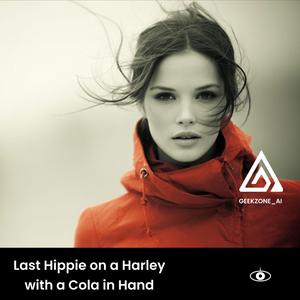 Last Hippie on a Harley