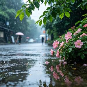 夏日的雨
