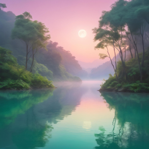 Luminous Oasis