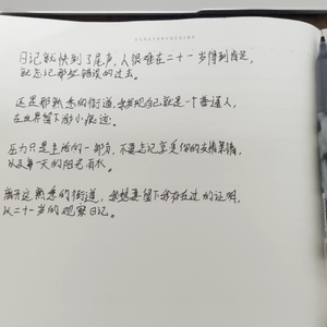 二十一岁的观察日记