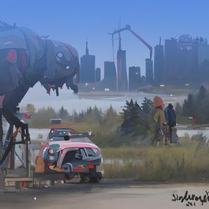 Glowing Pathway of Devotion