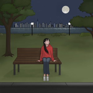 달을 보며 (feat. 임수현)