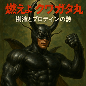 燃えよ！クワガタ丸 ～樹液とプロテインの詩～