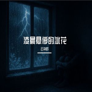 凌晨悬停的冰花