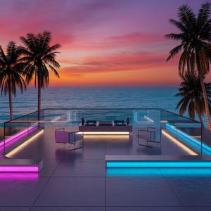 Ocean Lights – EDM × Beach House Chillwave Beat Tropical Vibes