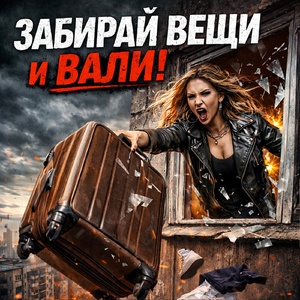 Забирай свои вещи и вали!