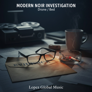 Modern Noir Investigation Drone Bed