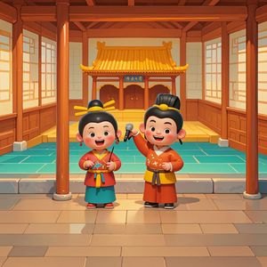 国学成语儿歌《今是昨非》