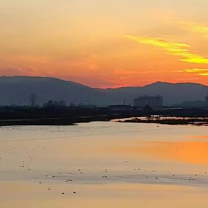 저녁 강가에서 At the Riverside at Dusk