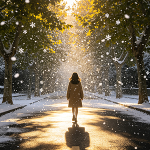盛夏等雪