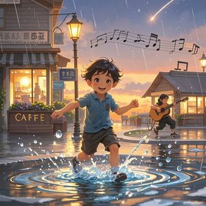 快乐的小雨花（仲秋词）