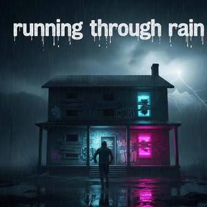 Running through rain