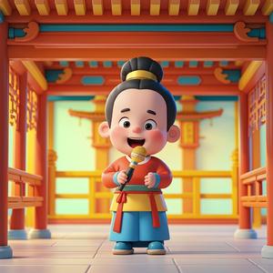 国学文言文启蒙儿歌《唐太宗吞蝗 吴兢》