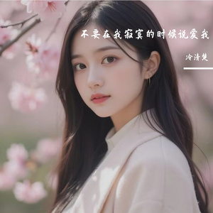 不要在我寂寞的时候说爱我