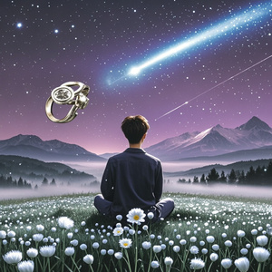你像流星划过我的天际