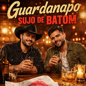 Guardanapo sujo de batom