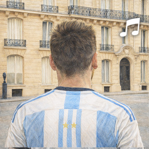 MESSI PARISIENNE