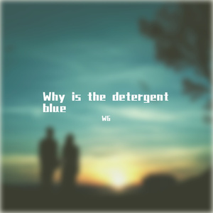 Why is the detergent blue