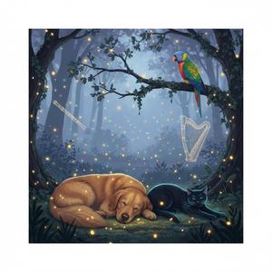 Forest Nap for Good Dogs