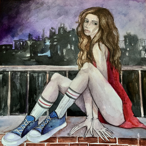 А за окнами ночь