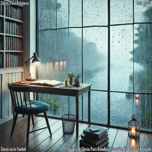 Estudio Productivo Con Lluvia Suave, Relajarse Todo el Día