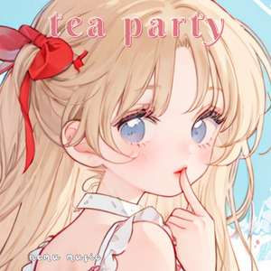 甘いスイーツに囲まれて