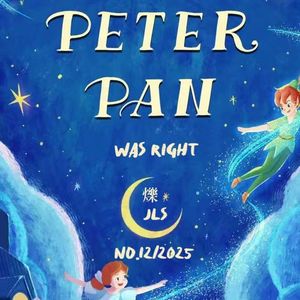 Peter Pan was right