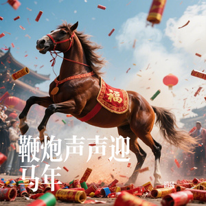 鞭炮声声迎马年