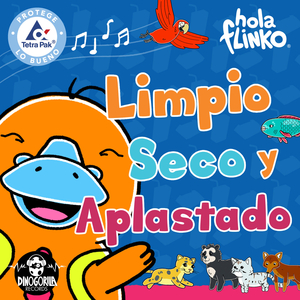 Limpio seco y aplastado