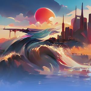 Waves on a Winter's Morning