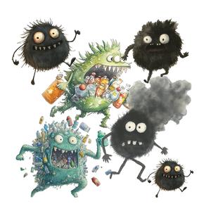 물러가라, 괴물들아!