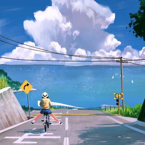 I give happiness behind you