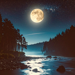 Plegado En El Resplandor Vespertino